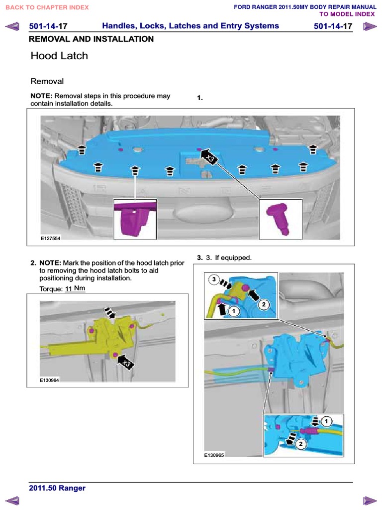 Ford Ranger Body Repair Guide | PDF