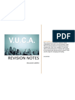 VUCA Revision Notes