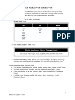 Modals Auxiliary Verb