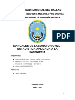Manual de Laboratorio Estadistica Aplicada A La Ingenieria - 2021B