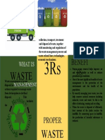 Waste Management or Waste Disposal Includes The Processes and Actions Required To Manage Waste From Its Inception To Its Final Disposal