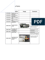 MP-AES Spare Parts: Number Description Image Comment