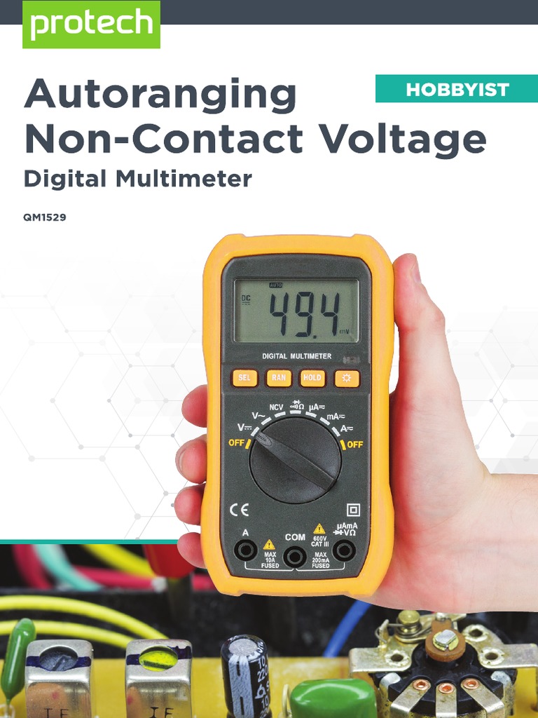 Digitech QM1529 Multimeter Manual PDF