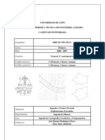 Dibujo técnico universidad León