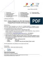 Undangan Tender No. M210153-JOBT-SPE Pressure Transmitter