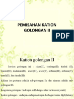 Kel. 2 Pemisahan Kation Golongan II-candra