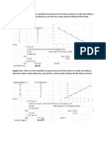 Demand, Supply, and Market Equilibrium Example