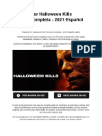 Repelis Ver Halloween Kills Pelicula Completa 2021 Espanol Latino