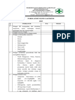 Form Audit Klinis Gastritis