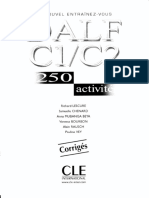 250 Activites DALF C1 C2 Key