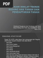Download Bahan Ajar  Diklat Teknis Bidang Hak Tanah  Pendaftaran Tanah by Sigit Aribowo SN54677591 doc pdf
