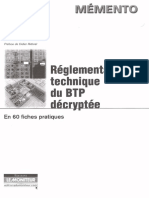 Reglementation technique BTP