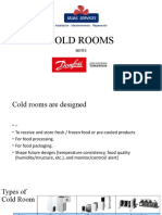 Cold Rooms - Notes From Danfoss Coursepptx
