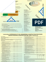 Construction Education and Traning Authority Construction Supervisor NQF Level 4