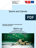 Sports and Games: Projekt OBZORY