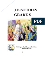 BIBLE STUDIES Grade 5