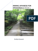 Beginning Japanese For Professionals - Book 1