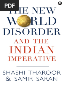 The New World Disorder and The Indian Imperative by Shashi Tharoor
