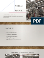 Sistem Cooling Pada Transformator