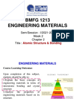 Atomic Structure and Bonding