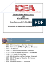 SCEA Earned Value For Cost Estimators Final