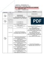 Jadwal Blok 7.1