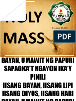 December Mass