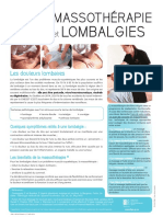 Affiche Lombalgie Francais References