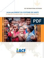 Acf - Renforcement Du Systeme de Sante -Du Diagnostic a La Programmation