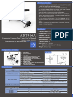 ADT916A: Pneumatic Pressure Test Pump User Manual