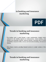 Trends in banking, insurance and universal banking services