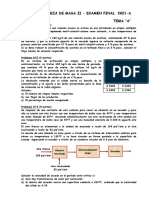 Transferencia de masa II - examen final 2021-A