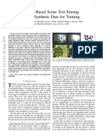 Stroke-Based Scene Text Erasing Using Synthetic Data For Training