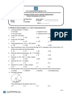 Soal PAS Matematika Kelas 6 Semester 1 Tahun 2021-2022