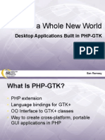 PHP GTK