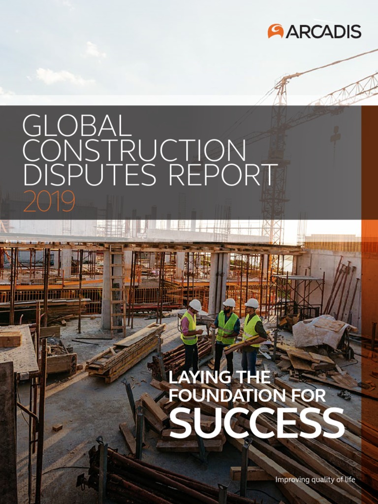 ARCADIS Global Construction Disputes Report2019 PDF Risk