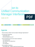 Cisco Unified Communications Manager Interface Introduction