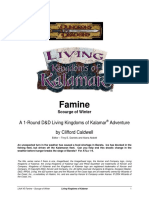 Living Kingdom of Kalamar - Adventure - K45 - Famine