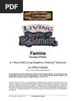 Living Kingdom of Kalamar - Adventure - K45 - Famine