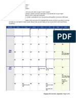 Mapping The Semester - Appendix I - Fillable Fall 2021 Calendar