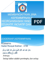 Membangkitkan Jiwa Kepemimpinan & Keorganisasian