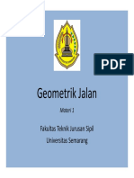 Geometrik Jalan (Materi 1)