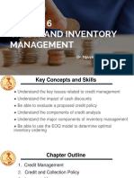 Chapter 6 Credit and Inventory Management - STD