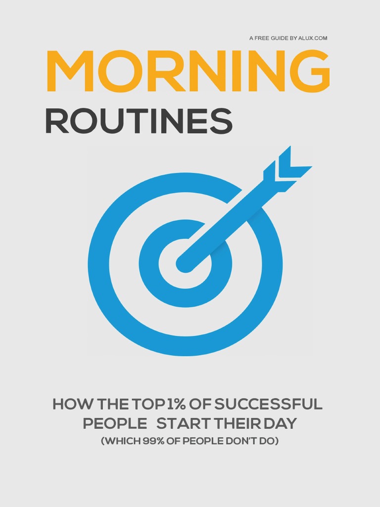 Morning Routines Ebook | PDF