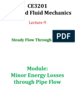 CE3201 Advanced Fluid Mechanics: Lecture-9