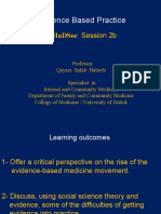 Evidence Based Practice-3rd Yr. Version