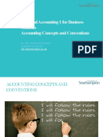 Financial Accounting 1 Concepts