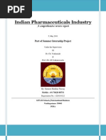 Download Best Pharma Industry Report 2011 India by Sumeet Shekhar Neeraj SN54681742 doc pdf