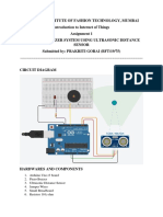 NIT Mumbai IoT Door Buzzer Using Ultrasonic Sensor