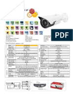 40M Ir Motorized VF Bullet Camera: I4-280IP5MVF+